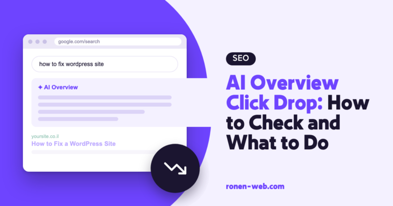 AI Overview Click Drop: How to Check and What to Do