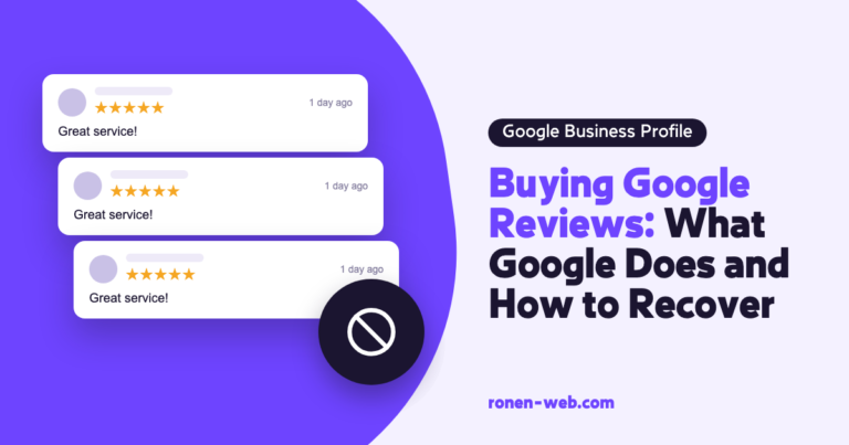 Buying Google Reviews: What Google Does and How to Recover